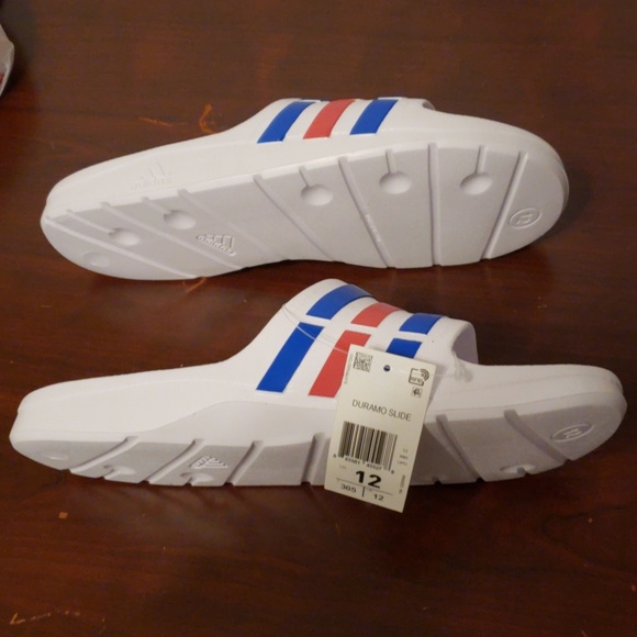 🎁SOLD OUT 🎁NWT ,ADDIDAS SLIDER FLIP FLOPS - Picture 3 of 4